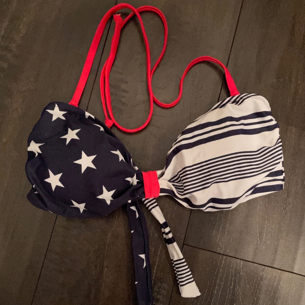 Old Navy Bikini Top American Flag
